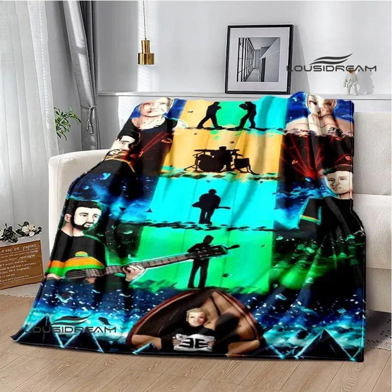 Rock Band Imagine Dragons Printed blankets Flannel Warm blanket Soft Cozy Blanket Travel Blankets bed linings Birthday Gift