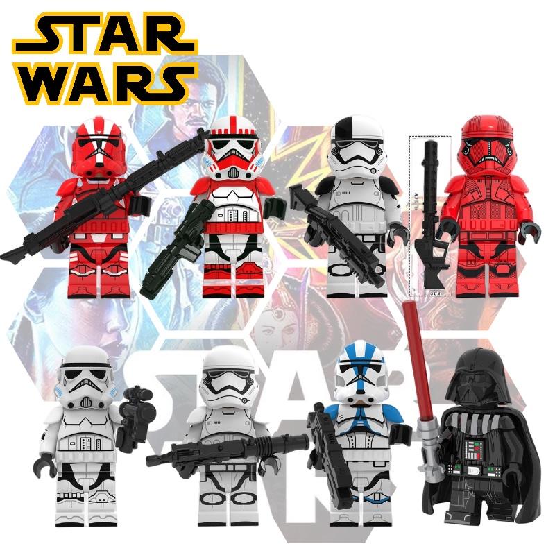 High-quality Star Wars Legion Puzzle Building Blocks Toy Xp262-269 Abs Plastic Diy Non-electric Export Type