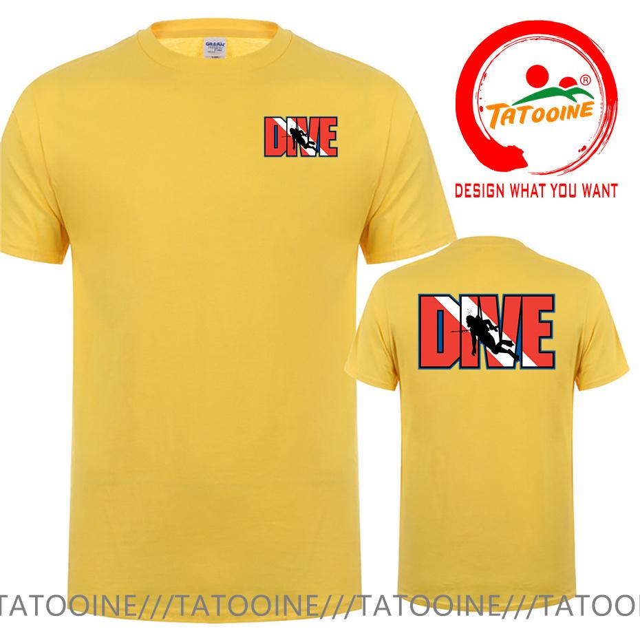 Awesome Scuba Drive Tshirts Unisex Streetwear T Shirt Scuba Diver Ocean Diving Tshirt Diver Gift Tshirt Cotton Tee Top Clothing