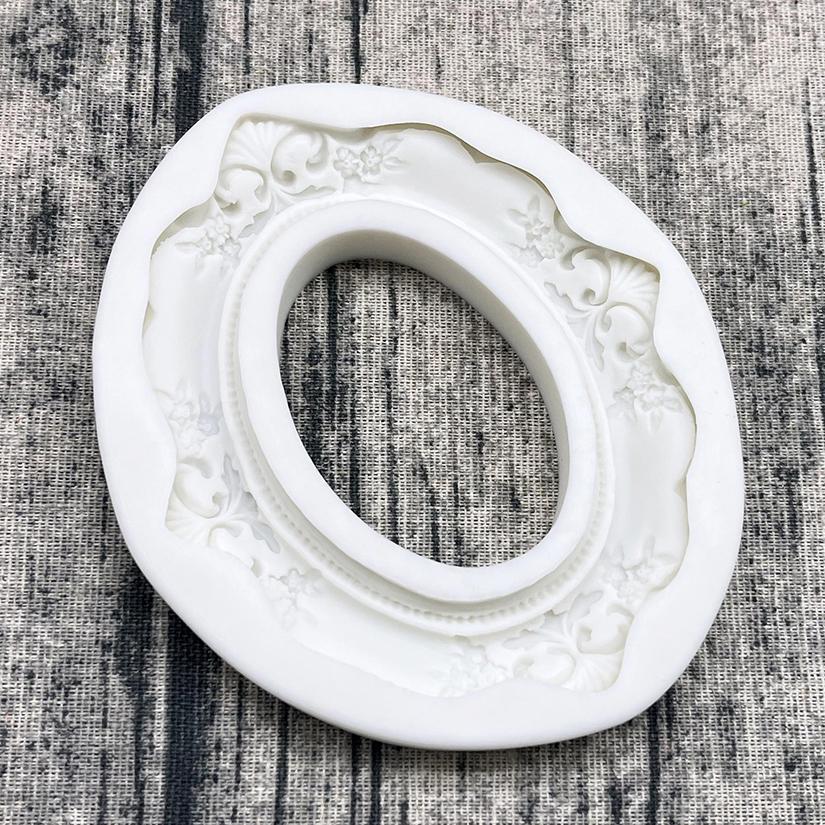 Frame Silicone Mold Sugarcraft Chocolate Cupcake Baking Mold Fondant Cake Decorating Tools