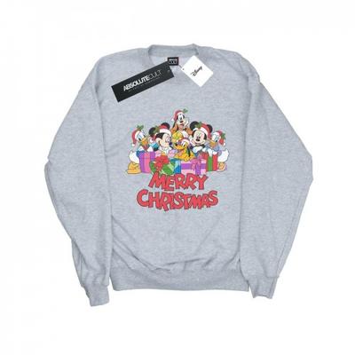 Girls Mickey Mouse And Friends Christmas Sweatshirt