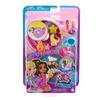 Polly Pocket Sparkle Cove Adventure Unicorn Floatie Compact Playset 2 Dolls 12 Accessories 2 Color Change