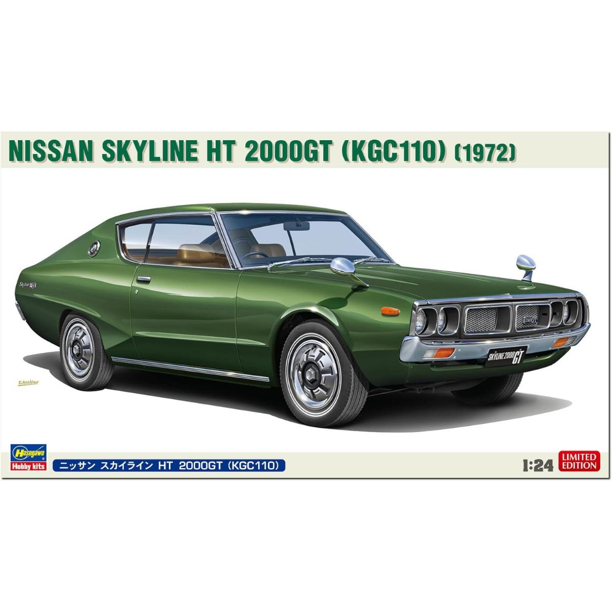 Hasegawa Nissan Skyline HT 2000GT Пластиковая модель 20743 1/24 (КГК110) (Машина)