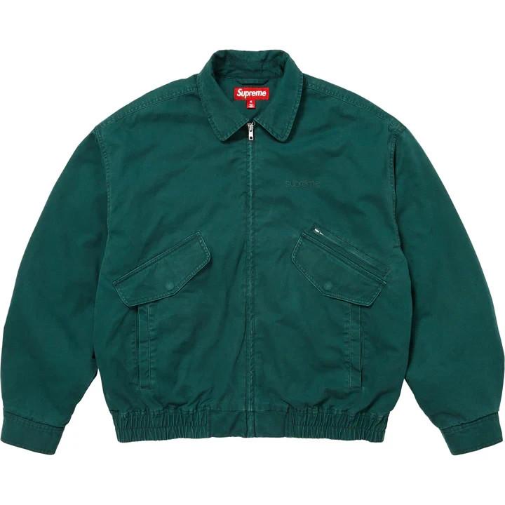 Supreme Hooded Utility Jacket Dark Green