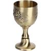 Wine Goblet Glasses Chalice European Goblet Vintage Metal Embossed Wine Cup Art Craft Decoration Home Ornaments