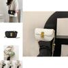 Fashionable Summer 2023 Pu Leather Square Flap Bag Stylish Chain Shoulder Bag