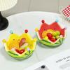 Ceramic Dessert Salad Bowl Large Capacity Fruit Fork Dish  Entrance Bandejas Decorativas