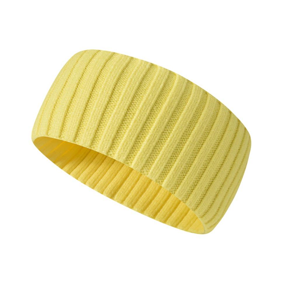 Soft Knitted Headband Wide Elastic Headband Casual Sports Hairbands  Unisex