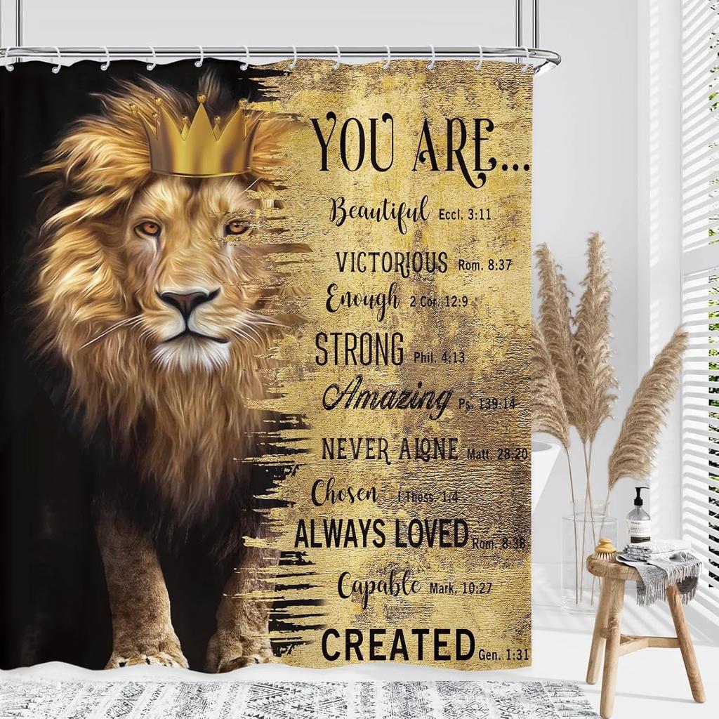 Cute Funny Dog Shower Curtain Cat Riding Dinosaur Funny Pet Cartoon Shower Curtain Boys Girls Bathroom Decor Shower Curtains