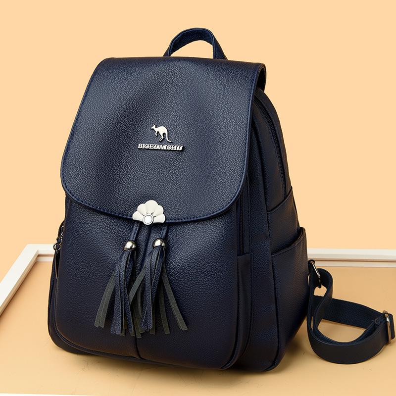 Classic Leisure Trend High Quality Oxford Large Capacity Women's Backpack New Fashion Design Commuter Zipper Bag