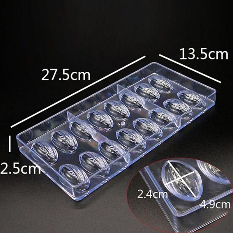 3D Schokoladenform Polycarbonat Kugel Schokoladenwerkzeuge Dicke Kuchenqualität Form