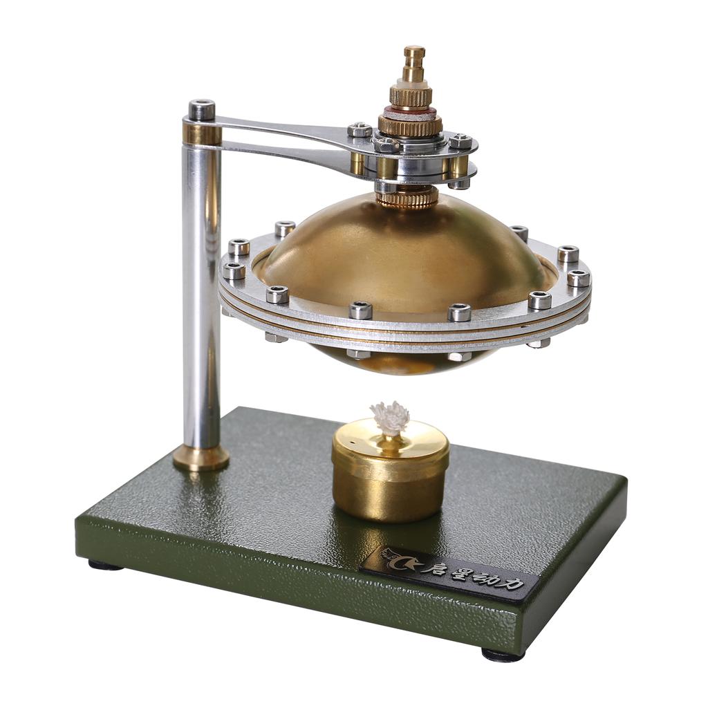 Varmluft Stirlingmotor Modell DIY Omonterad Ångande Flygande Tecken Full Metall Fysik Vetenskap