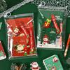Holidays Study Supplies Decorative Christmas Stationery Set Keychain Pendant Stationery Varied Styles Student Stationery Kit