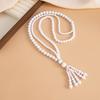 Ingemark Vintage Simple Acrylic Beads Long Necklaces for Women Trendy CCB Sweater Pendant Neck Accessories New Year Jewellery