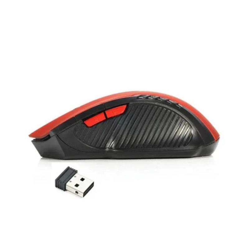 1 Pc Mini USB Wireless Mouse Portable 6 Keys Computer Laptop Gaming Mice(Not Included Battery)