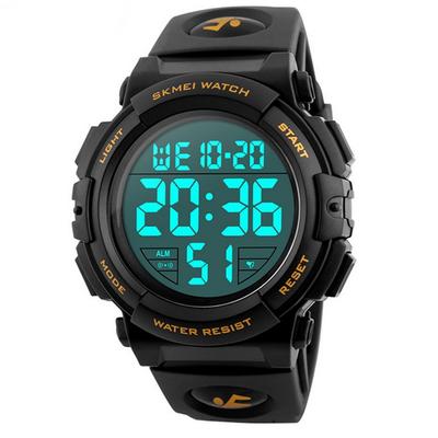 Timever Digital Waterproof LED Sports Stopwatch Waterproof Large Easy To Japanese Instruction Manual Included Watch, Men's Watch, Watch, Watch, Alarm,