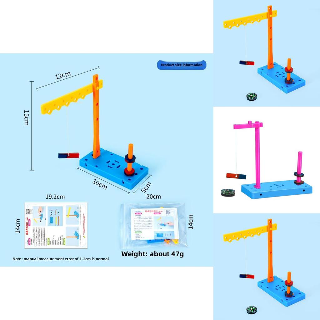 Self Made Magnetic Levitation Compass Physics Experimental Material Set Toys For Kids Science Learning
