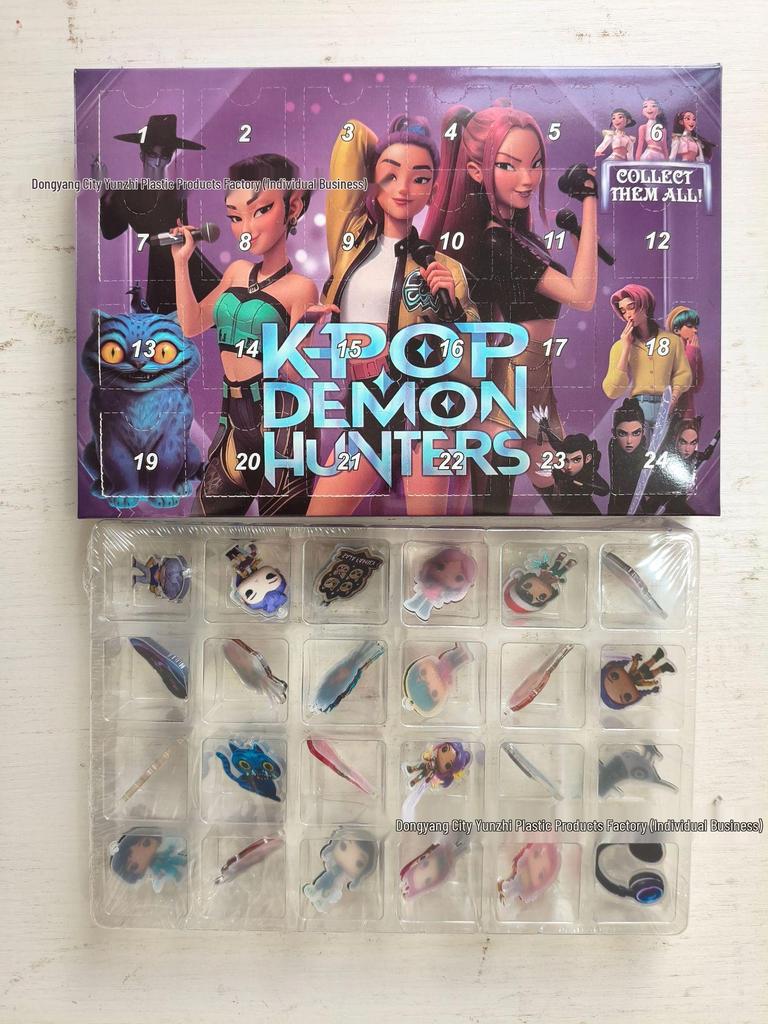 New K-pop Blackpink Devil Hunter Christmas Tree Decoration Acrylic Pendant Blind Box
