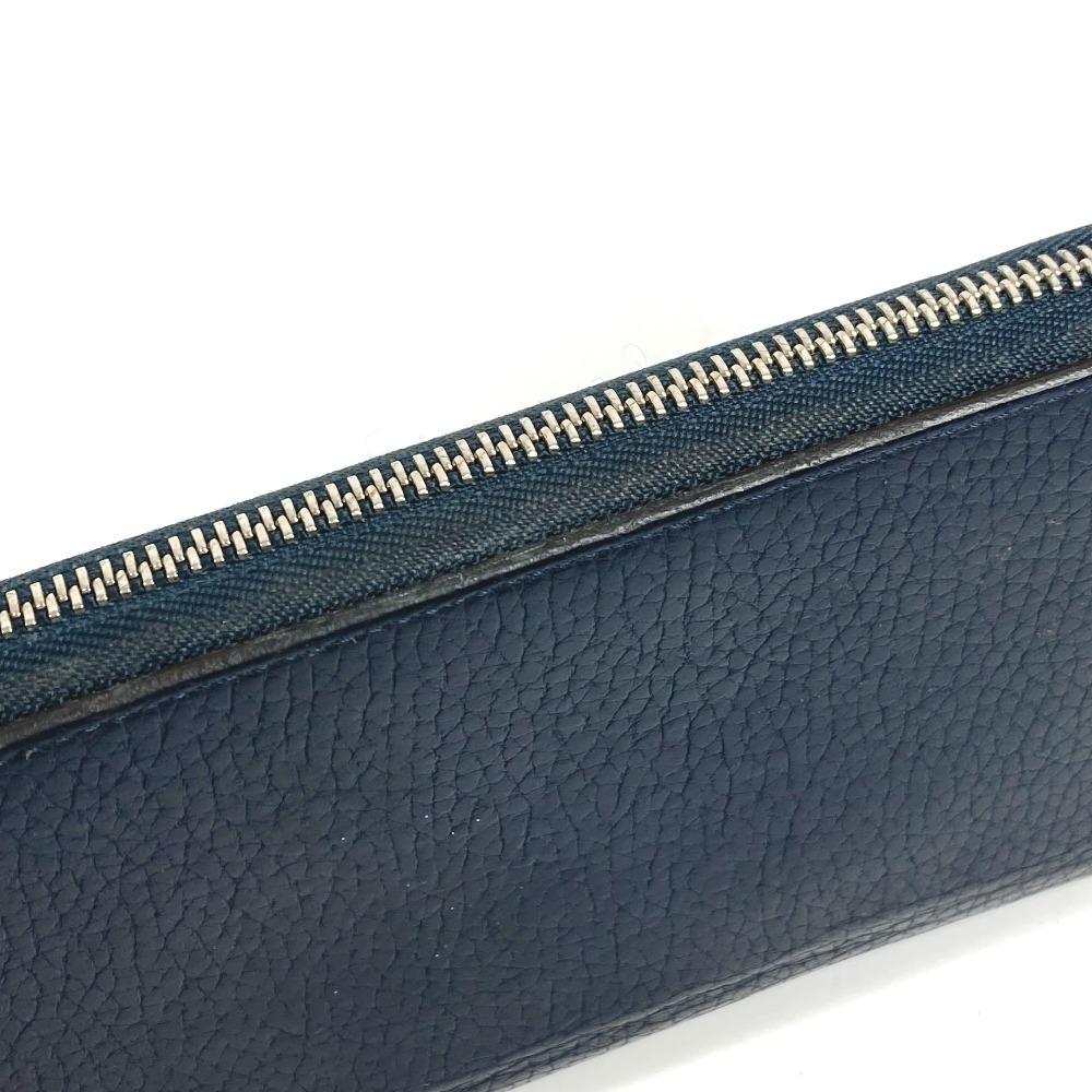 Louis Vuitton  M58823 Zippy Wallet Vertical Zip Around Long Wallet Leather Navy