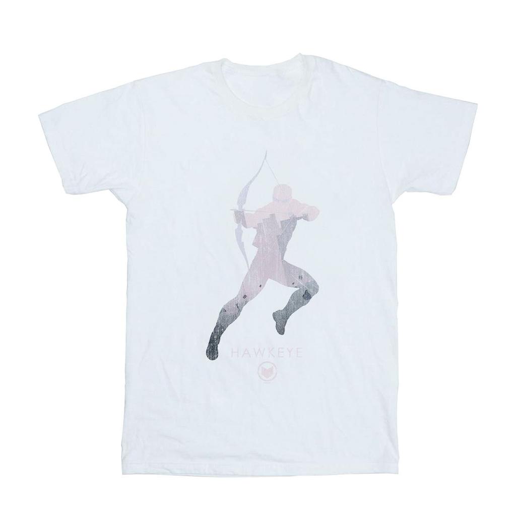 Marvel Mens Hawkeye Silhouette T-Shirt