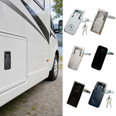 With Keys Toolbox Lock Weather-resistance RV Compartment Latch Cabinet Lock  Hardware Lock