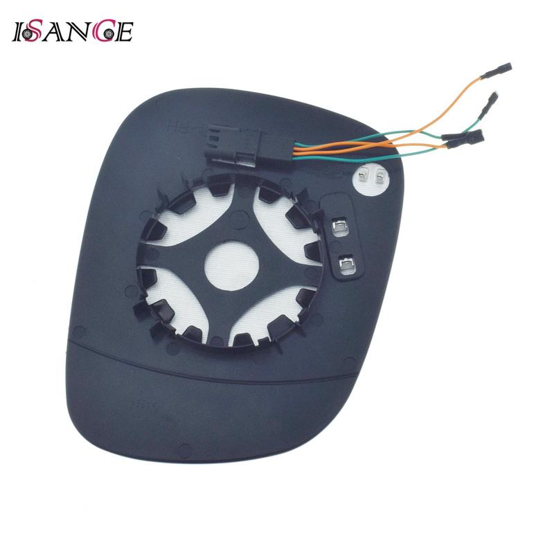 1 Pcs Left LH or Right RH For BMW X3 2.0L 3.0L 2010-2014 Rear View Mirror Glass Heated W/ Backing Plate 51162991660,51162991659