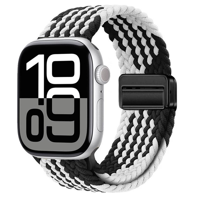Nylon Strap for Apple Watch 10 46mm 42mm/Ultra 2 49mm 9 8 7 Breathable Watchband iwatch Series 6 5 4 SE 44mm 40mm 45mm 41mm Band