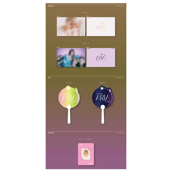 YERIN(GFRIEND) 1st Mini Album ARIA