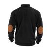 Men's Corduroy Half-Zip Stand Collar Long-Sleeve Hoodie - Autumn/Winter Collection