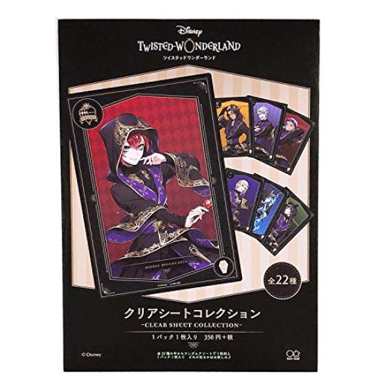 

Disney Twisted Wonderland Коллекция прозрачных листов Коробка из 22 штук