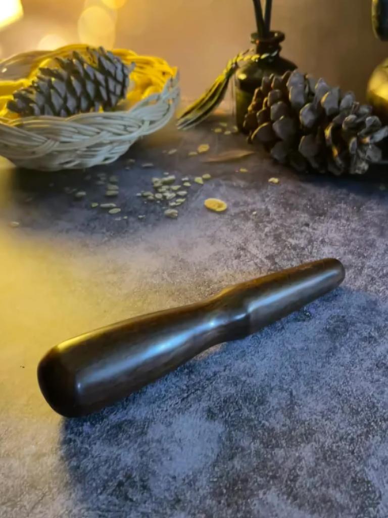 Bubu Ohana Tok Sen 3-Piece Set for Traditional Thai Massage: Khon, Lim, Mallet, and Stake (3 pieces)