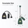 Suede Leather Car Smart Key Case Cover Keychain Shell Holder Protector Accessory For Chevrolet Spark Captiva Cruze Tracker Epica