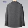 Luomeng Men's Wool Blend Business Casual Blazer