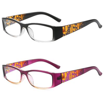 Damen Lesebrille   Klares Glas Halbrahmen Altersweitsichtige Brille   für Leserbrille