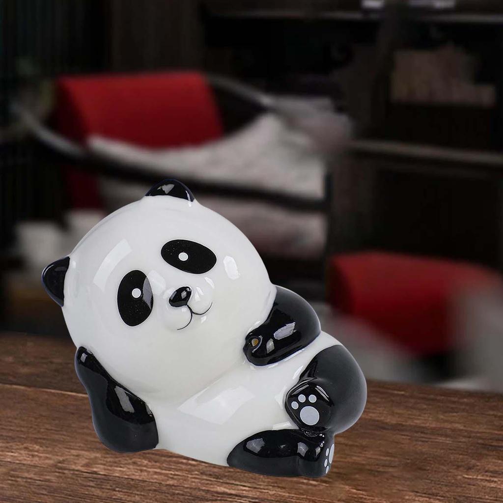 Animal Figurine Incense Burner Ceramic Porcelain Ornament Decorative Holder for Tabletop