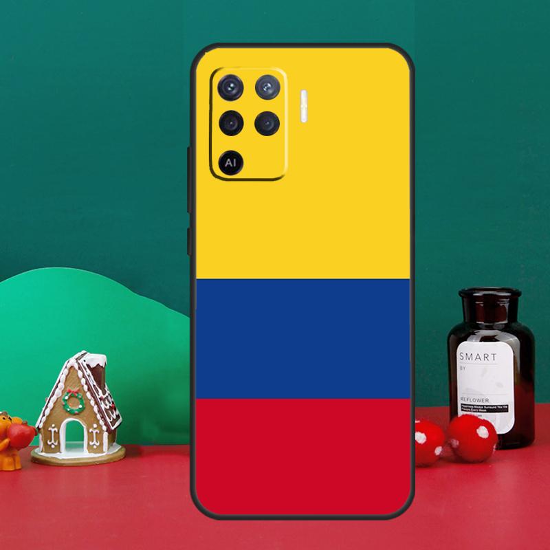 Colombia Flag Case For Oppo A40 A60 A80 A6 A5 Pro A15 A16 A17 A57 A94 A74 A54 A76 A96 A18 A38 A58 A78 A98