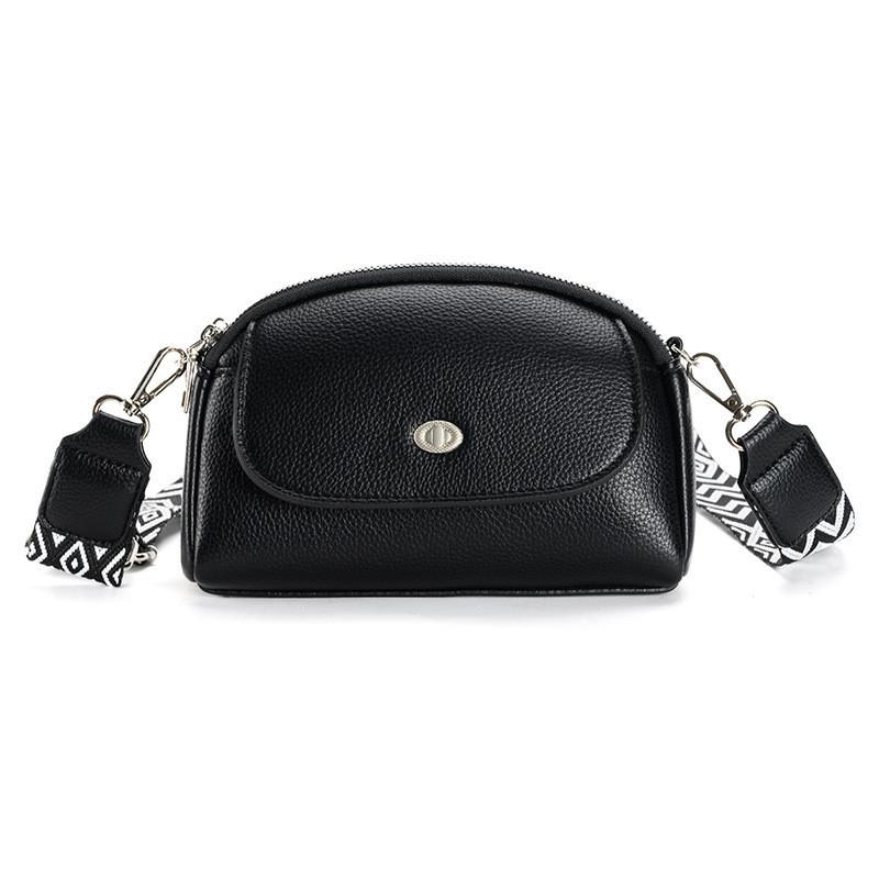 

2024 New Women s Mobile Phone Bag Wide-band Litchi Pattern Unique Dumpling Bag Fashionable Single-shoulder Crossbody Bag Trend StyleA