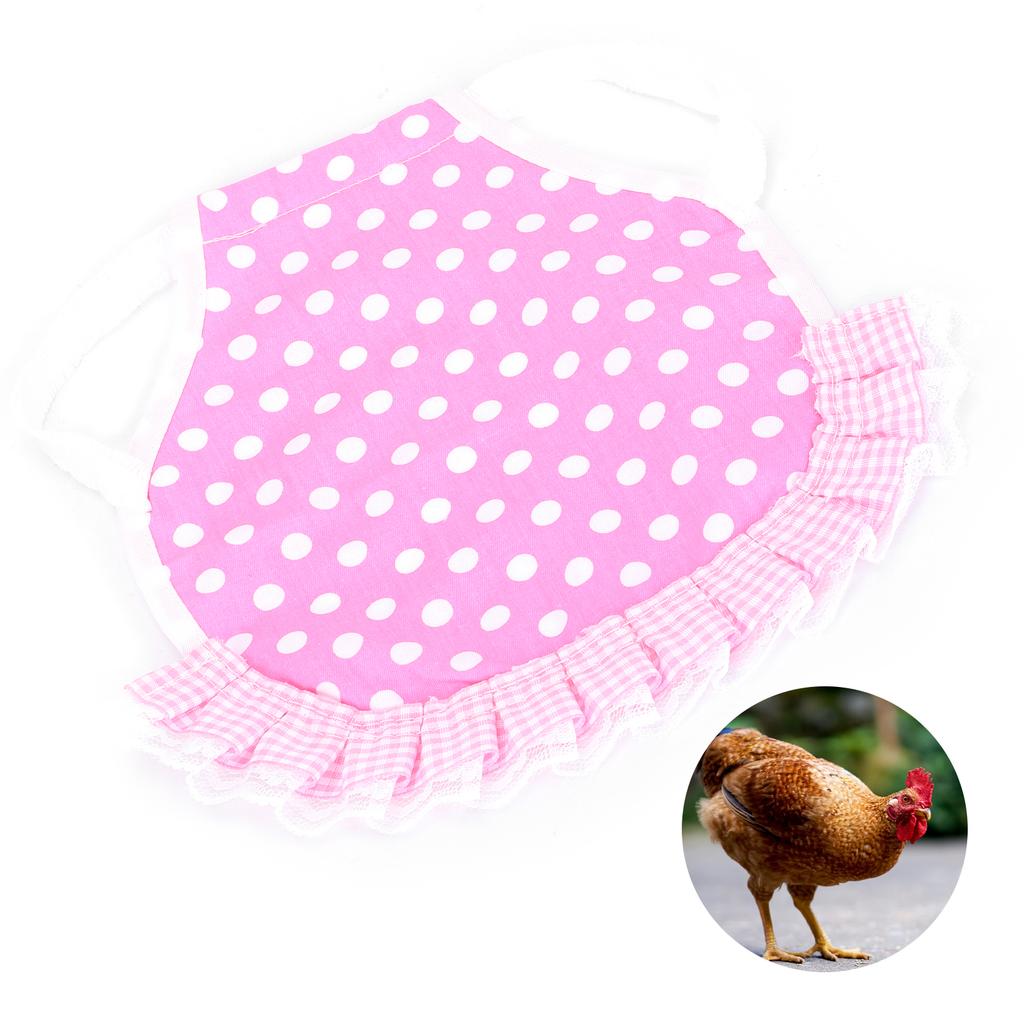 Hühnersattel Hennen-Schürze Vater Fixierer Flügelrücken-Schutz Hennen-Schürze mit elastischen Trägern