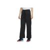Jordan SS22 Brand Logo Solid Straight Leg Track Pants Women Bottoms Black DM5248-010