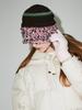 Olinkeompeulliteu Fluffy Ring Crochet Hat (Brown)