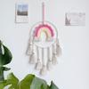 Dormitory Wall Window Handwoven Tassels Sky Rainbow Supplies for Home Office