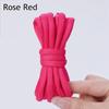 Basketball Oval Shoe laces Half Round Running Sneakers Laces Durable Without Fading Shoe Strings Men Women 100/120/140/160/180CM