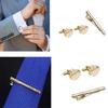 3 Peças Cufflink Decorativo para Camisa Social com Alfinete de Gravata Stud para Smoking Presente Masculino