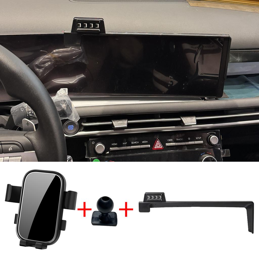 For Hyundai Tucson NX4 2024 2025 2026 Phone Holder Screen Fixed Navigation Bracket Base Wireless Charging