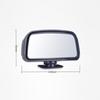 Car Blind Spot Mirror Wide Angle 360 Degree Self-Adhesive Safety Convex Mirrors