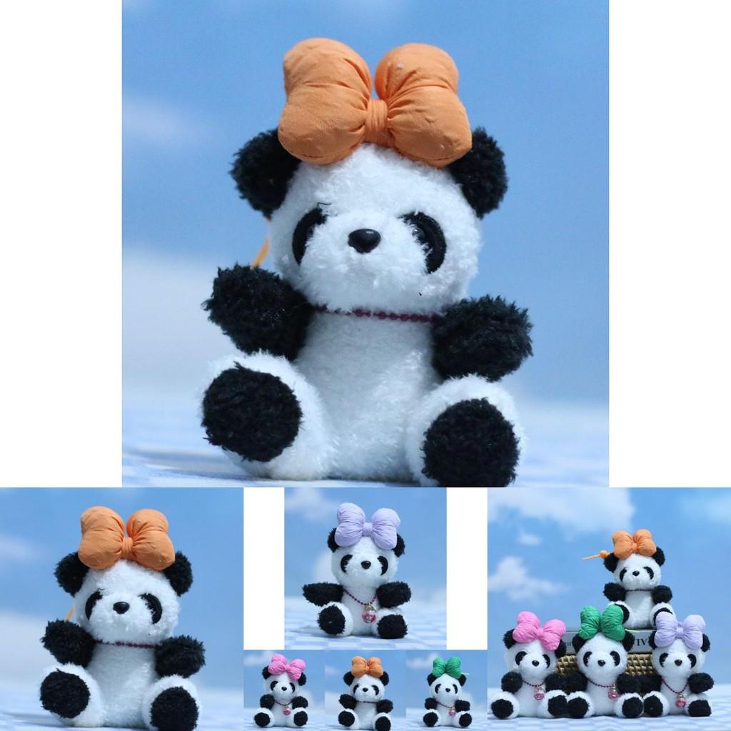 Delightful Mini Panda Plush Toy Cute Keychain For Bags And Accessories