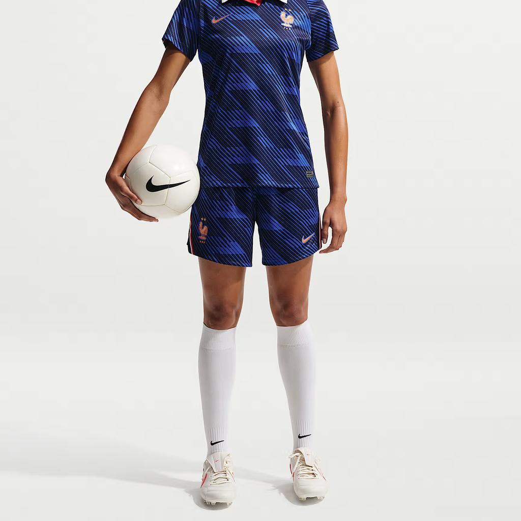 Nike Dri-Fit 2026 Season France Team Home Fan Version Quick-Dry Football Pants Women Bottoms IB4596480