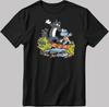 Itchy, Scratchy Funny Short Sleeve White-Black Men's / Women's T-Shirt N564