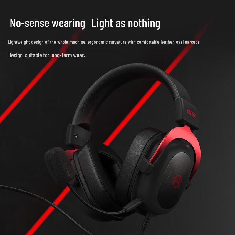 Edifier G5 Wired Gaming Headset with USB 7.1 Surround Sound