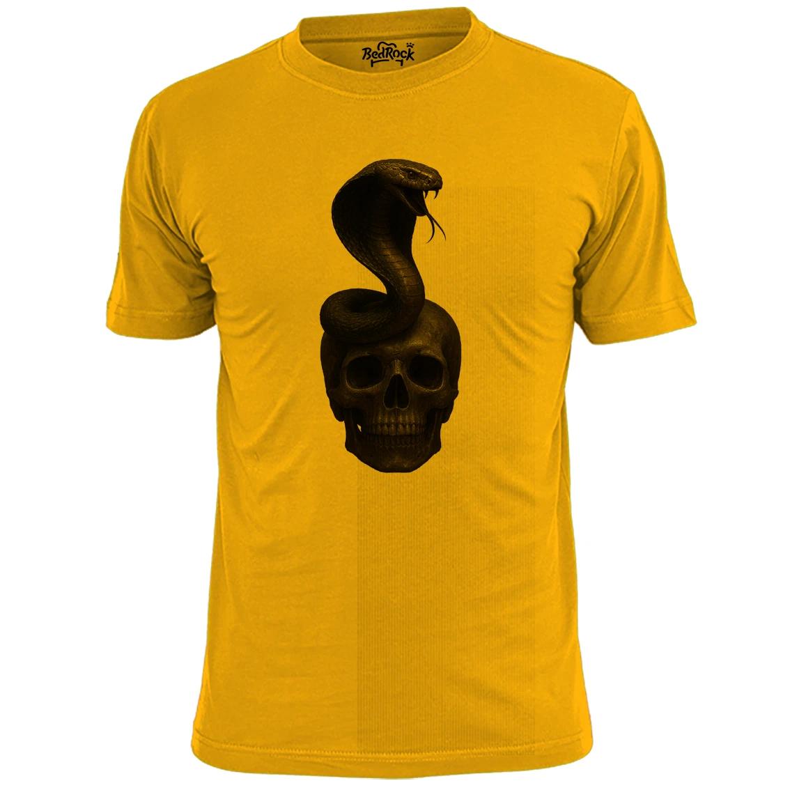 

Mens Skull Cobra T shirt Art 3XL